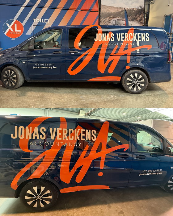 📊 Strak, modern en professioneel.

Voor Jonas Verckens realiseerde het XL-team een eigentijdse raam- en gevelbestickering die perfect aansluit bij de frisse uitstraling van dit moderne accountantskantoor. Minimalistisch waar het kan, opvallend waar het moet.

Bedankt voor het vertrouwen!