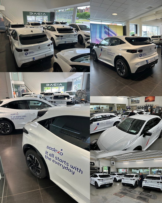 Grote merken verdienen een uitstraling die even ver geraakt als hun service. ✨

Daarom mocht IMPRENTA® het wagenpark van Sodexo voorzien van een sterke, consistente branding. Elke wagen wordt zo een rijdend visitekaartje dat dagelijks duizenden blikken vangt.

Want zichtbaarheid stopt niet aan de voordeur. 🚐