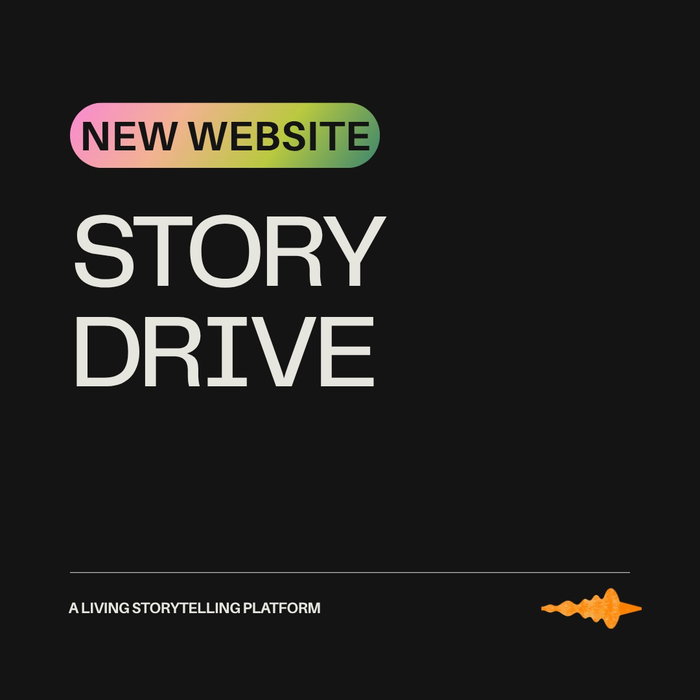 ☎️STORY DRIVE has a new website and hub🛜
✨storydriveproject