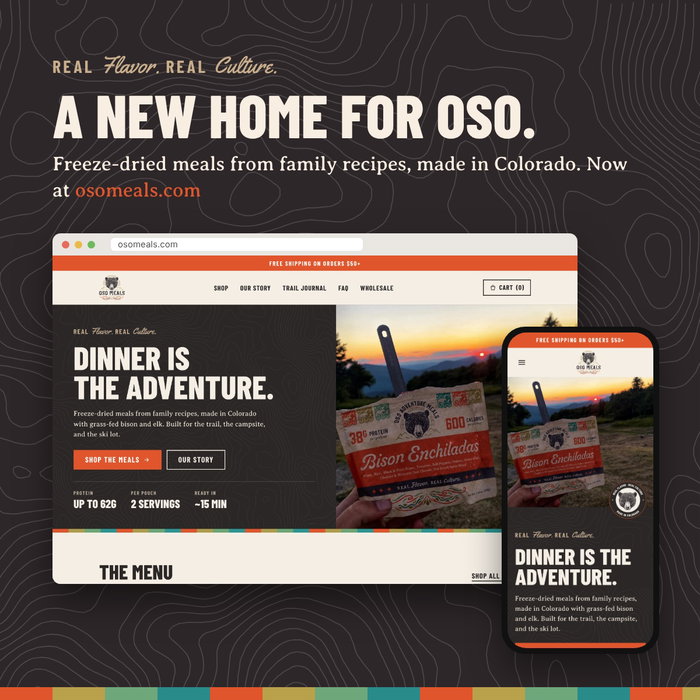 With Día de los Muertos coming up, we're honoring what came before us - so here’s to the old osomeals.com.💀

You served us well. Descans…