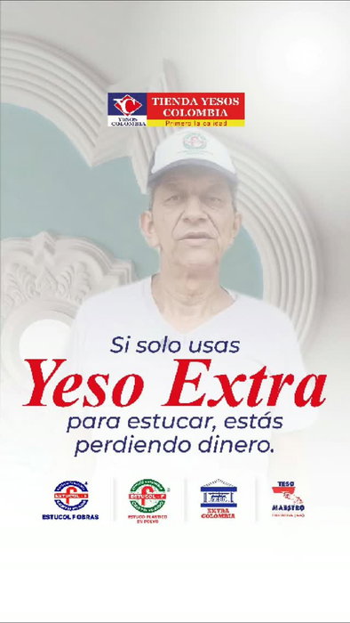 Con Yeso Extra Colombia puedes fabricar molduras, plafones, rosetones, cortineros y cenefas con u…