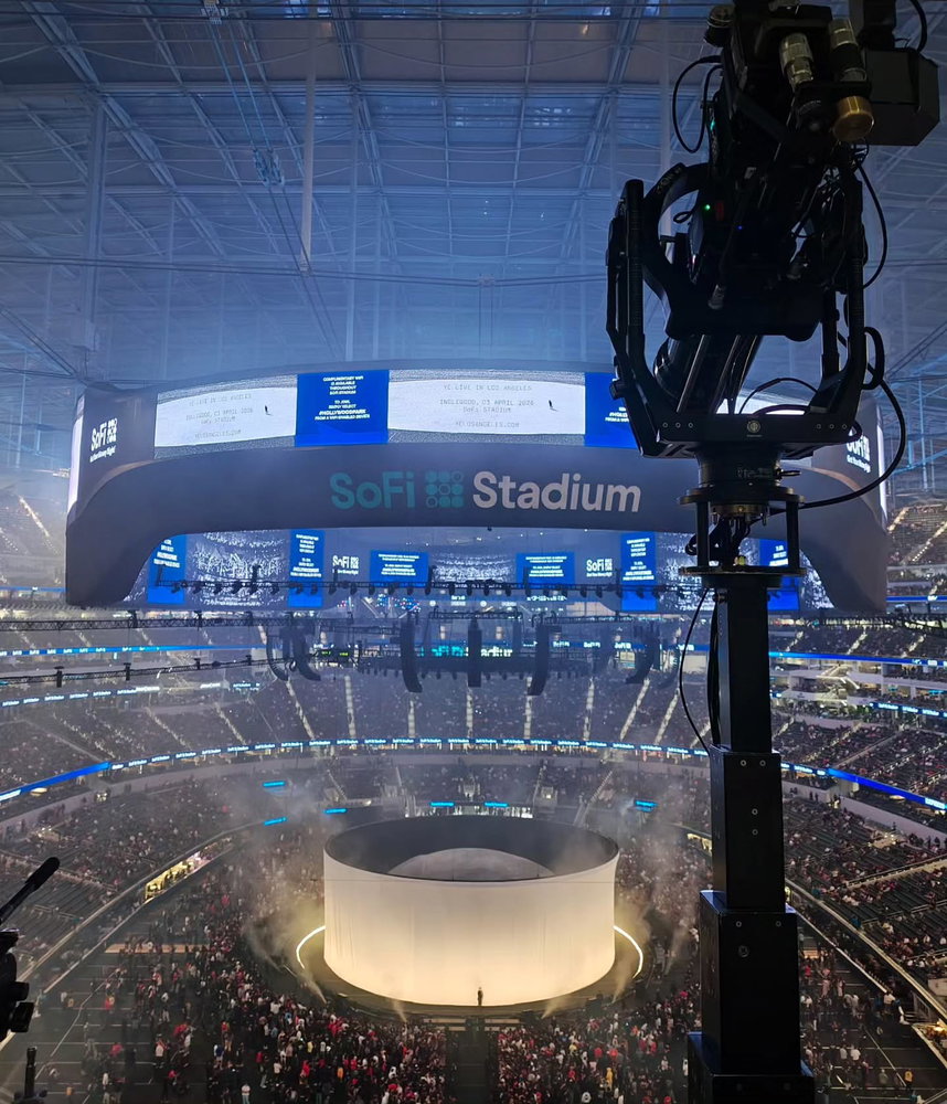 YE @ SOFI STADIUM 4.01.26 4.03.26

Epic couple of nights at Sofi Stadium capturing
We provided our standard MAT Towercam