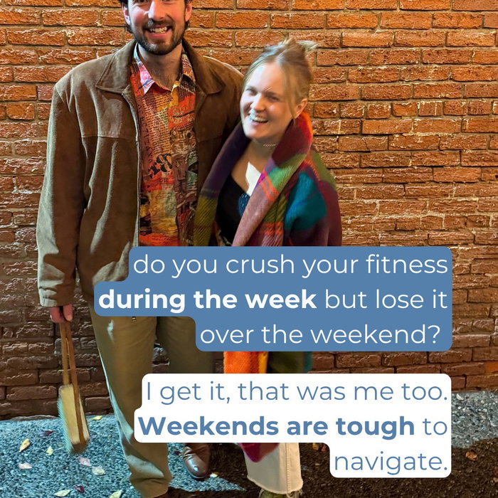 you deserve to prioritize your fitness over the weekend
1:1 online fitness coaching: DM “flow” to chat more