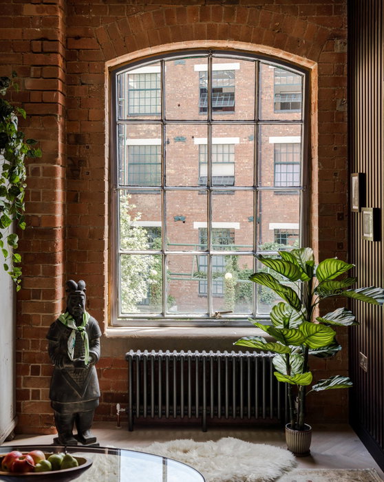 Brick and Mortar: an East End warehouse apartment in Limehouse, with arched Crittall windows, origin