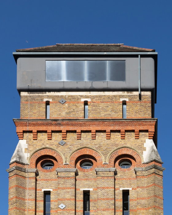 This Grade II-listed Victorian water tower in Kennington, south London, has been dramatically reimag