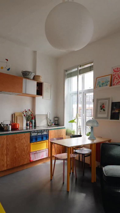 #forsale Against the Grain: a playfully renovated flat on Mare Street in Hackney, defined by bespoke