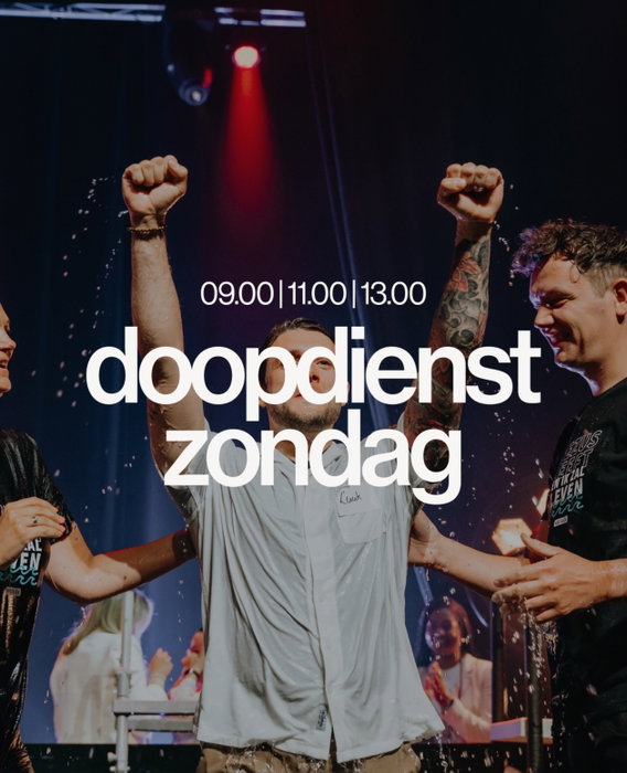 Zondag gaan we weer dopen! Het belooft weer een mooi feest van Zijn Genade te worden 🙌🏻

‼️ Let op: zondag hebben we eenmalig diensten om 09.00, 11.00 en 13.00!

@vink.job gaat met ons het Woord openen, we zijn verwachtingsvol voor wat hij gaat delen! 📖