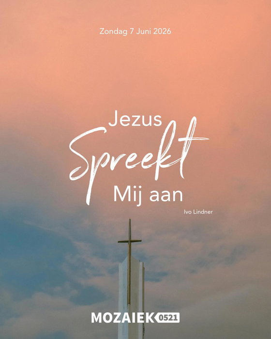 Yes, zondag is het weer tijd voor een mooie samenkomst! 🙌🏼

Deze zondag gaat Ivo Lindner voor, hij zal ons meenemen in het thema “Jezus spreekt mij aan ”. We zien er naar uit wat hij met ons zal delen🙏

Ook vieren we deze zondag avondmaal, je bent van harte uitgenodigd om dit met ons mee te vieren!

Natuurlijk gaan we weer heerlijk, samen met onze worship band, God aanbidden en grootmaken!🤩

Van harte welkom, tot Zondag👋!

☕ Koffie, thee en ranja vanaf 10.30 uur
🕚 Start om 11.00 uur
📍 Dorpshuis de Schalle, Nijeveen
🤍 Kom zoals je bent

*‘s avonds is er ook nog een ontzettend leuke avond voor de jeugd! Bekijk de vorige post voor meer informatie, dit wil je niet missen🔥
