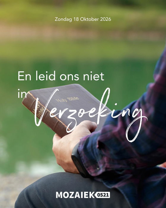 Yes, zondag is het weer tijd voor een mooie dienst! 🙌🏼

Deze zondag spreekt Ivo Lindner. Het thema van zijn preek is “En leid ons niet in verzoeking” naar aanleiding van Mattheus 3:16 - 4:11. We zijn erg benieuwd naar wat hij met ons zal delen!🙏

Extra bijzonder: deze zondag delen een aantal vrouwen uit onze gemeente hun getuigenissen van het Arise-weekend in Luxemburg! 🙌🏼 We zijn benieuwd naar hun verhalen en hoe God door hen heen heeft gewerkt! 🙏✨

Natuurlijk gaan we weer heerlijk, samen met onze worship band, God aanbidden en grootmaken!🤩

Van harte welkom, tot zondag👋!

☕ Koffie, thee en ranja vanaf 10.30 uur
🕚 Start om 11.00 uur
📍 Dorpshuis de Schalle, Nijeveen
🤍 Kom zoals je bent