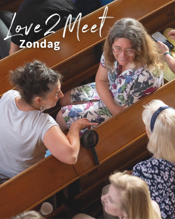 Love2Meet zondag! ❤️

Aanstaande zondag is het zover! Het is Love2Meet zondag met speciale aandacht voor onderlinge verbinding en L2M groepen. We gaan naast onze vertrouwde L2M concept ook onze nieuwe Mozaiek071 Community lanceren. Een platform om nog meer en laagdrempelig met elkaar te kunnen verbinden.

Je bent welkom, gewoon zoals je bent!