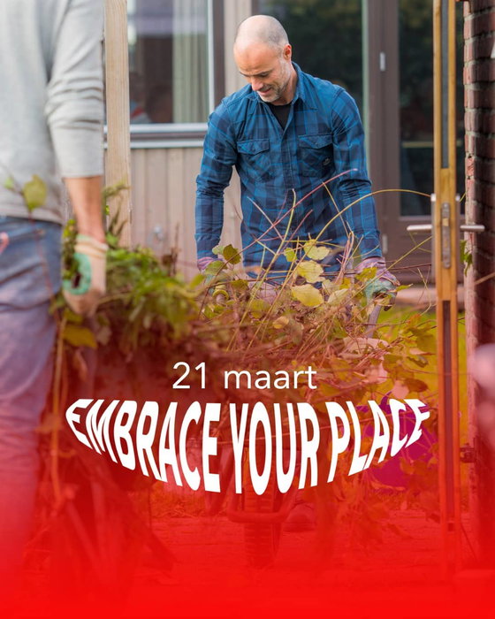 Handen uit de mouwen!

Op zaterdag 21 maart organiseren we weer Embrace Your Place. Samen met Stichting Present willen we met zoveel mogelijk Mozaiekers in actie komen: klussen, een tuin opknappen of tijd doorbrengen met bewoners in een verzorgingshuis.

Meld je aan via het formulier op de website (link in bio) en je wordt gekoppeld aan een passend project! Je kan jezelf aanmelden, maar ook je team/Love2Meet groep.