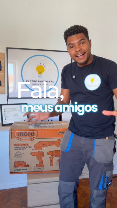 Publicação no Instagram da EletroSantosPro