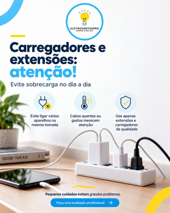 Publicação no Instagram da EletroSantosPro