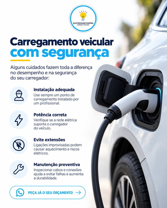 Publicação no Instagram da EletroSantosPro