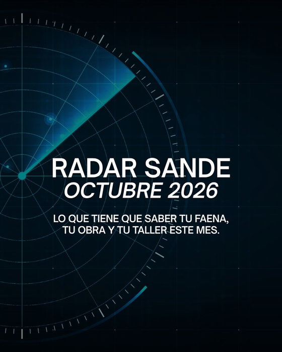 📡 Radar Sande: Desliza para ver lo que pasó en las distintas industrias durante octubre.
¿Qué tema quieres que sigamos el próximo mes? 👇