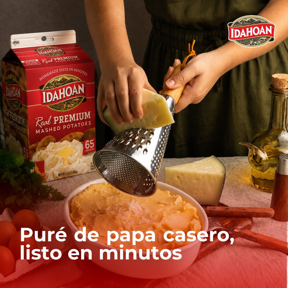 Real Premium, un puré de papa casero en pocos minutos