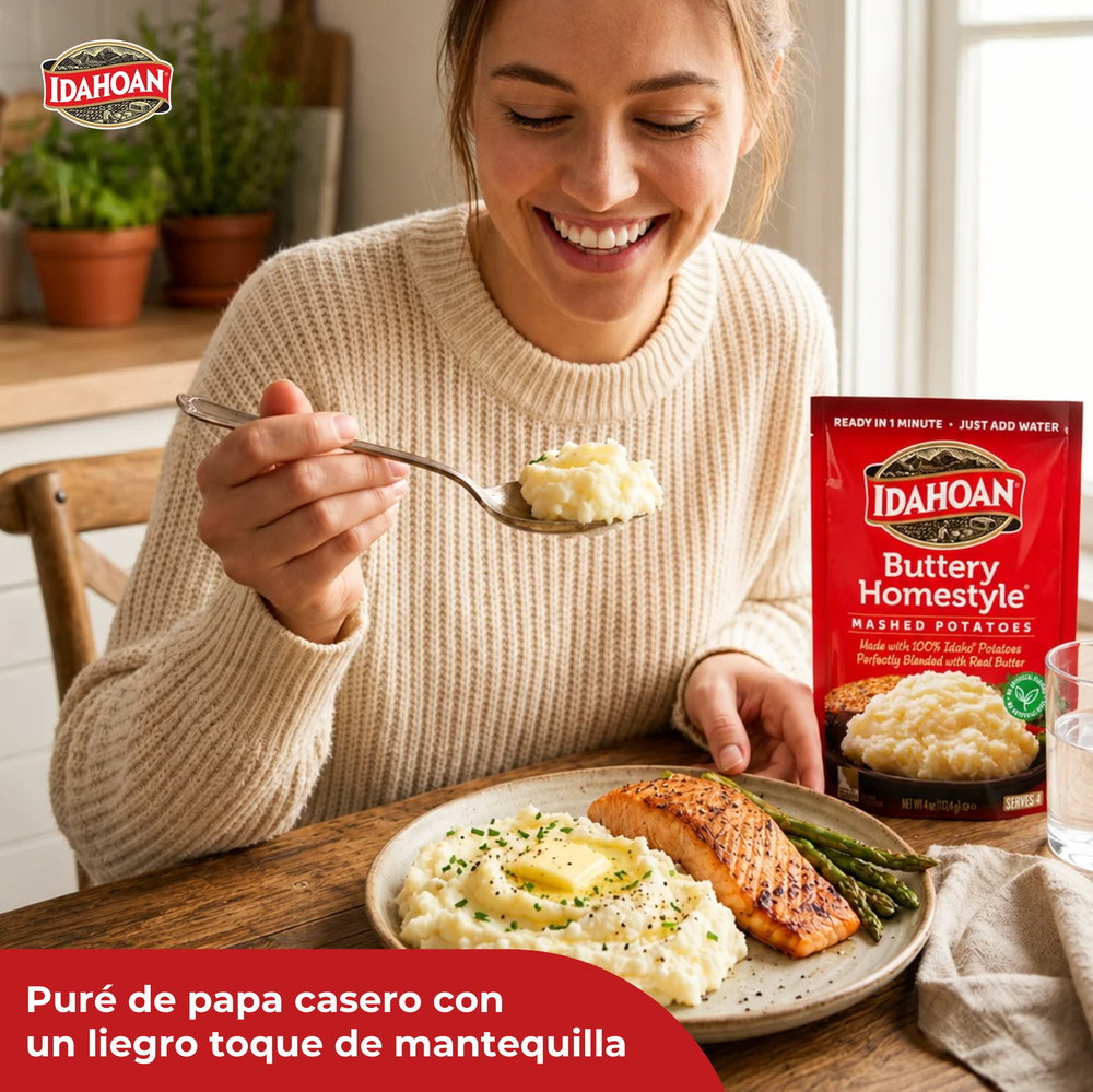 Buttery Homestyle, es perfecto para acompañar tus comidas
🥔