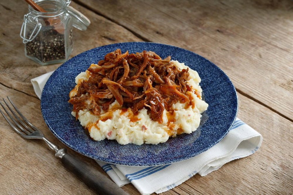 Pulled pork + Cheddar Cheese Perfect Mash = a match made in heaven 🥔🐷
Easy, hearty and seriously ...