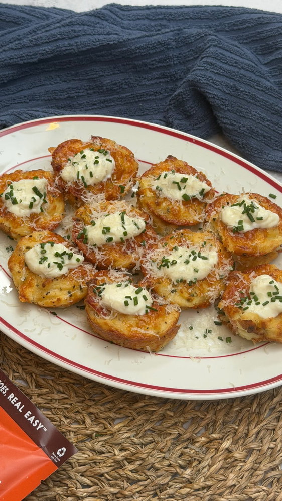 After-school snack time just got a mash-up! 😋🥔
Turn Perfect Mash into mini cheesy mash bites topp...
