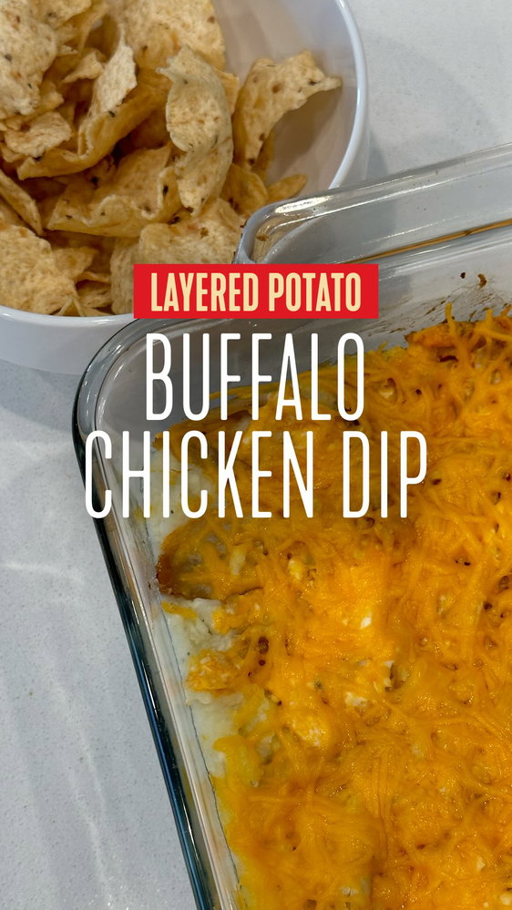 We gave buffalo chicken dip a whole new layer.