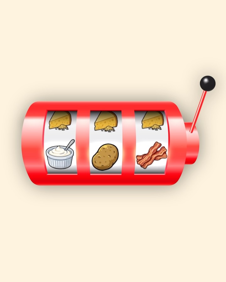POV: the slot machine just hit the ultimate combo 🎰🥔