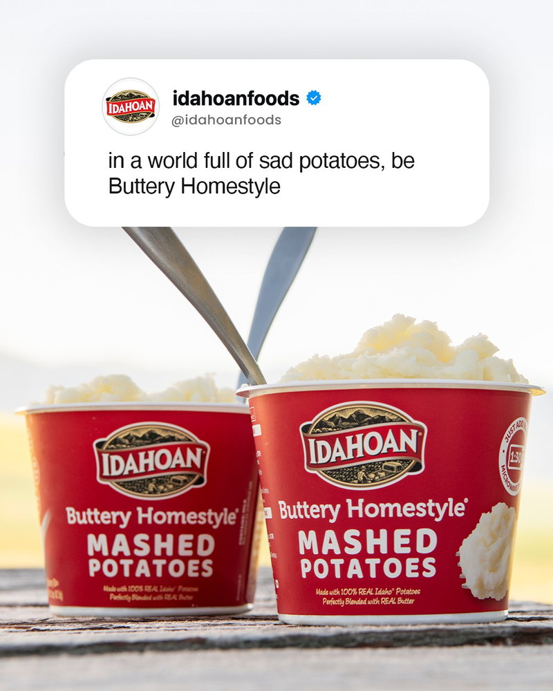 Boring, basic, plain potatoes have no place here 🚫
