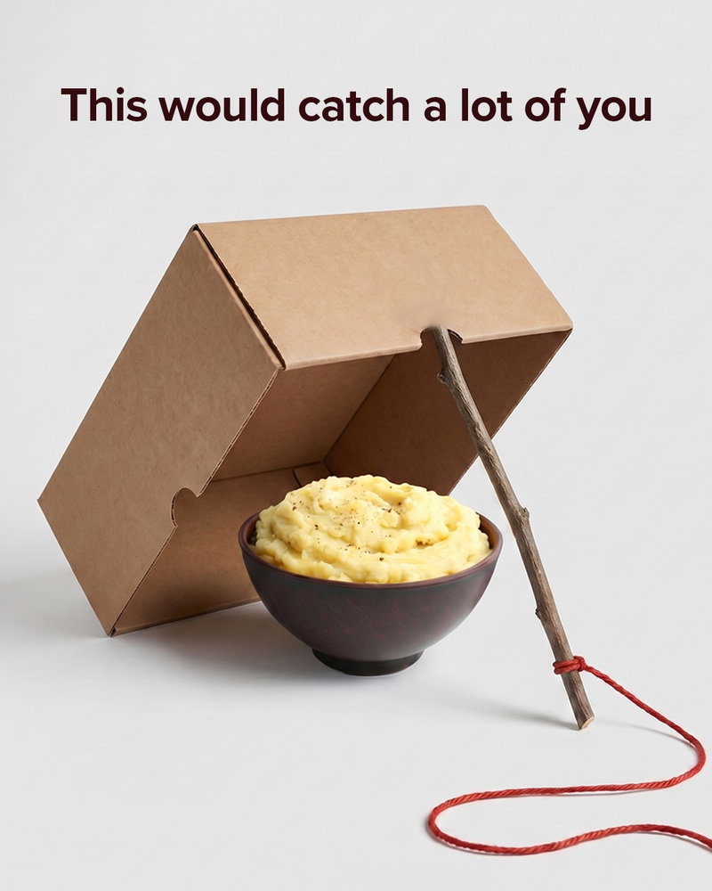 This is how you catch comfort food lovers in the wild 🥔✨