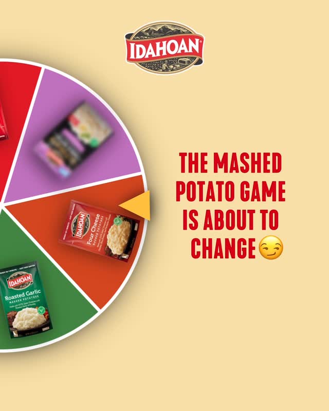The mashed potato game is about to change… and the wheel knows what’s coming 👀