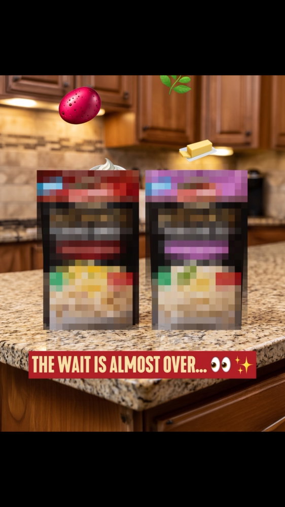 Get your forks ready 🍴 The next level of mashed potatoes is almost here.