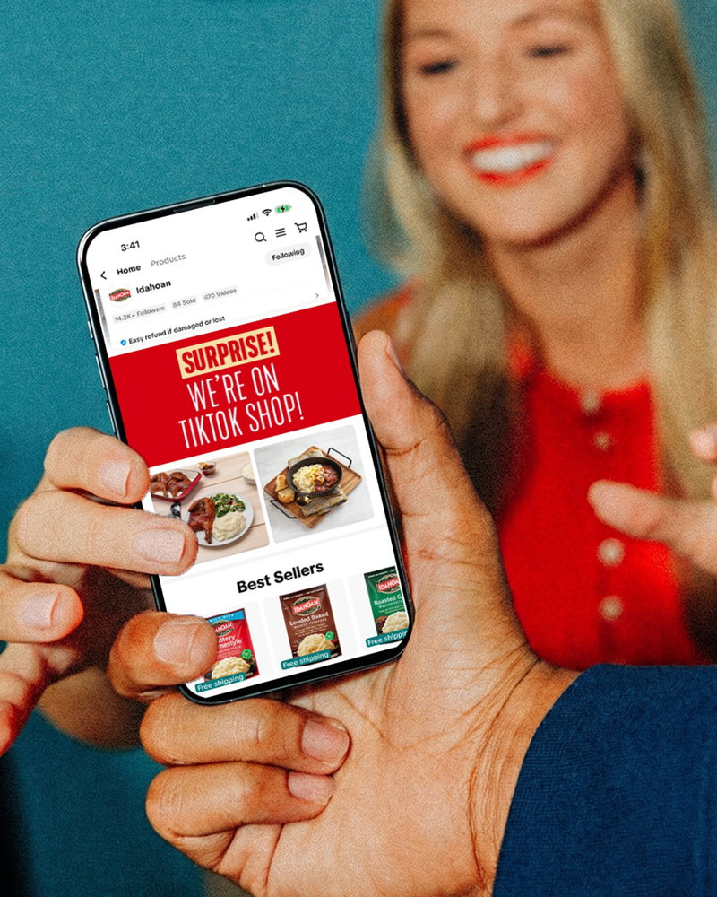 The wait is finally over! Find us on TikTok Shop! 🛒🥔