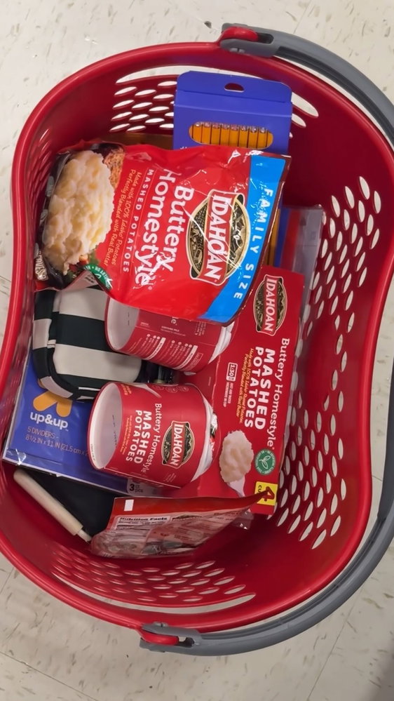 Back-to-school shopping has entered its potato era 🥔🎒