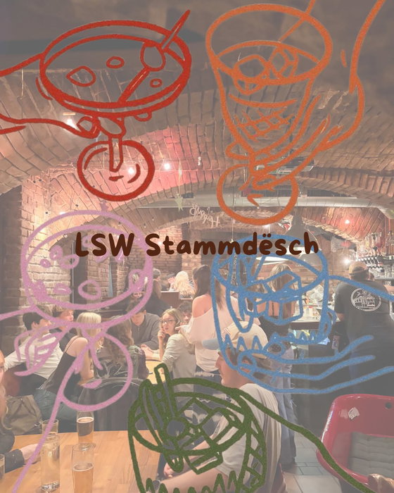 Léif Memberen, Ab dësem Semester féiere mir den LSW-Stammdësch an. Dir kënnt iech also ab elo gäre mol…
