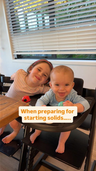 ✨ Starting solids is such an exciting milestone! ✨
Here’s some of what we did to prepare our little one:
🧸 Lots of tum