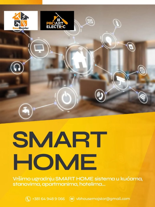 SMART HOME – pamet koja olakšava svakodnevicu ⚡🏠 Upravljajte rasvetom, grejanjem, sigurnošću i ostalim pametni