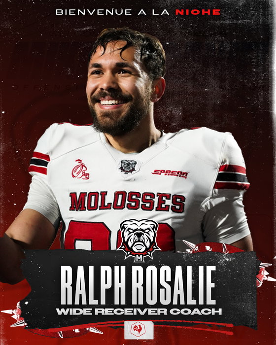 RALPH ROSALIE
Nous sommes heureux de vous présenter Ralph , qui rejoint le staf
