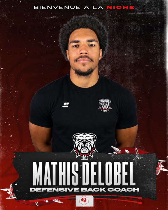 MATHIS DELOBEL
Lecture du jeu, technique, placement, intensité : Mathis Delobel