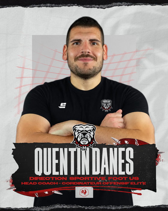 📣 QUENTIN DANES, NOUVEAU DIRECTEUR SPORTIF ET HEAD COACH DES MOLOSSES
Les Molo