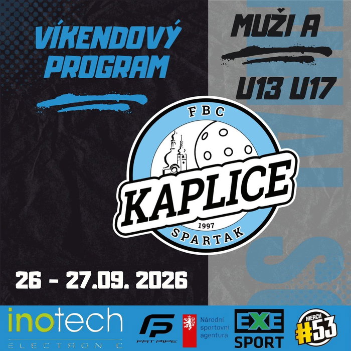 Áčko vstupuje do sezony 💙

V sobotu ho ve Strakonicích čeká první turnaj Regionální ligy. Neděle pak patří mládeži: …
