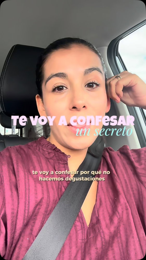 Obvio que nos gustaría que probaran todo lo que tenemos pero hay algunas cosas que con solo probar el alimento no demues