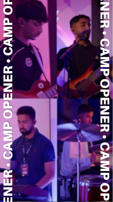 CAMP OPENER || BAND CAM “WASHED”

Keys🎹: @justin_jhn 
Drums🥁: @eben.jaimon 
EG