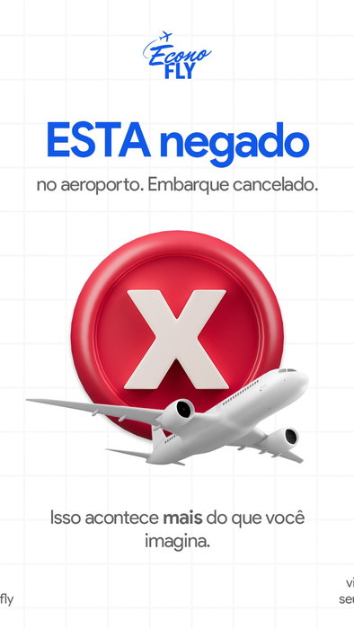 O ESTA é a autorização eletrônica obrigatória para brasileiros que viajam aos EUA sem visto. Sem ele aprovado, você não embarca, a companhia aérea não deixa. 🛄
O processo é feito pelo site oficial da CBP americana, custa US$ 21 e normalmente é aprovado em minutos. Mas existem situações em que vai para análise manual e isso pode levar dias.

Os erros mais comuns: preencher com dados diferentes do passaporte e não perceber que o ESTA anterior venceu (ele tem validade de 2 anos ou até o vencimento do passaporte, o que vier primeiro). Com a Copa do Mundo, o volume de solicitações aumentou e o sistema está mais lento do que o normal.

O ideal é verificar com pelo menos 72 horas de antecedência. ✔️

➡️ A Econo Fly verifica o status do ESTA antes de emitir qualquer passagem para os EUA. É parte do nosso serviço.