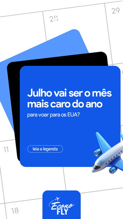 Copa do Mundo até dia 19 de julho. Férias escolares brasileiras. Alta temporada na Flórida e na Costa Leste. Tudo ao mesmo tempo. ⚽
Quem compra passagem para os EUA no final de junho para viajar ainda em julho está entrando na faixa mais cara do ano. Os voos diretos para Miami, Orlando e Nova York já estão com disponibilidade reduzida. 📉

Via milhas ainda tem algumas janelas abertas, mas fecham rápido e não avisam quando somem.

Se a viagem de julho ainda não está resolvida, o momento de agir é agora. ✈️

➡️ Manda o destino, as datas e o número de pessoas. A gente verifica o que ainda está disponível.
