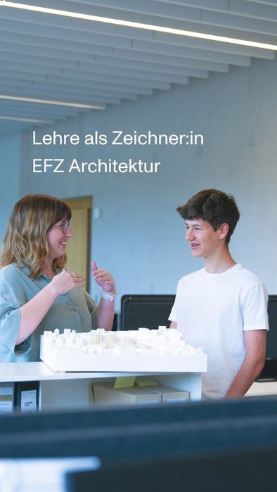 👉 Lehrstelle Zeichner:in EFZ Architektur

Lehrstelle per August 2027 gesucht? Informier dich jetzt!🤩

Bist du technisch interessiert, denkst und gestaltest gerne mit und möchtest Verantwortung übernehmen? Lege bei uns den Grundstein für deine Zukunft. Bei KMP lernst du das Hand­werk von Anfang an und erlebst, wie aus Plänen echte Gebäude entstehen. Es erwarten dich:

Arbeitsplatz direkt am Bahnhof Wettingen
Drei bis vier weitere Lernende
Motivierte Berufsbildnerinnen
Familiäres Unternehmen mit rund 70 Mitarbeitenden

🎯Weitere Infos im Link in der Bio. 🔗

Wir freuen uns, von dir zu hören!