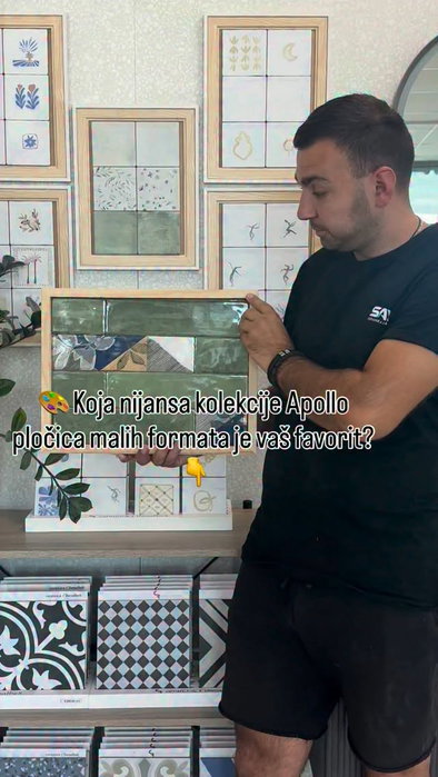 Kolekcija Apollo donosi pločice malih formata koje spajaju rustičnu toplinu i bezvremenski retro dizajn.