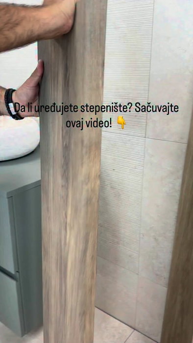 Granitna keramika za gazišta je idealan izbor za unutrašnje i spoljašnje stepenice. ✔️ Otporna