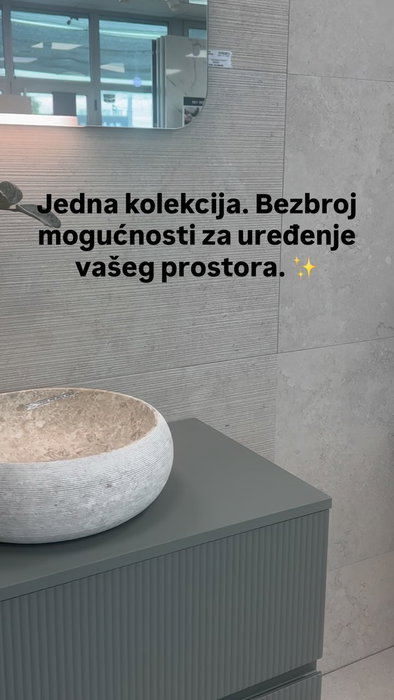 Jedna kolekcija. Bezbroj mogućnosti za uređenje vašeg prostora. ✨ Kolekcija Dorset, granitne pločice,donosi raznovrsnost