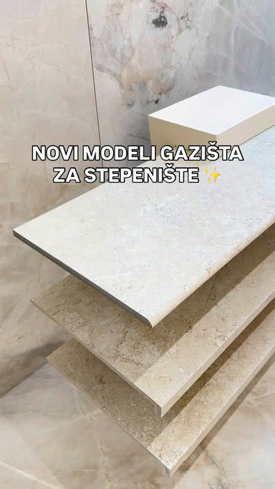 Gazišta za stepenište koja povezuju funkcionalnost, estetiku i savremen dizajn dostupna u više obrada