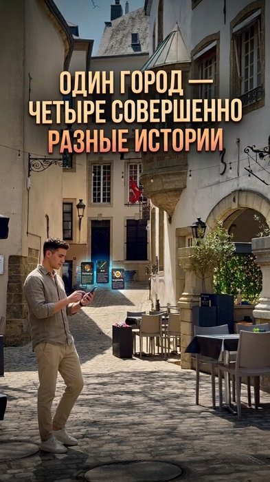 Один город - четыре совершенно разные истории

Мы 