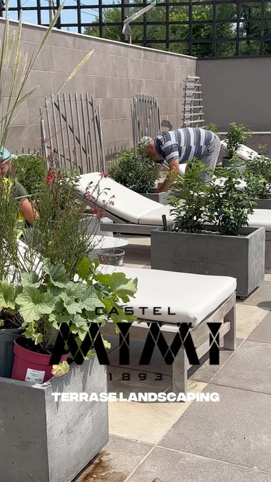 Nu este prima colaborare cu Castel Mimi de landscape design 🏰 și de fiecare dată revenim aici cu o deosebită plăcere. De această dată pentru amenajarea cu plante a terasei 🪴🌱