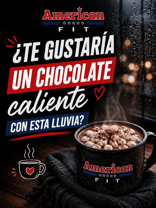☔️ ¿Quién dijo que entrenar en invierno no tiene sus recompensas?

En American Fit queremos premiar tu esfuerzo.

Durante estos días de lluvia, podrás disfrutar de un Chocolate Caliente en nuestro ☕ Coffee Lounge, un espacio pensado para compartir, conversar y recargar energías.

Porque entrenar también es sentirse bien, dentro y fuera de la sala. ❤️💙

💪 Ven a entrenar, cumple tu objetivo… y disfruta de un momento para ti.

📍 Te esperamos en American Fit, San Antonio.

#AmericanFit  #ChocolateCaliente #SanAntonio #Fitness  #lluvia